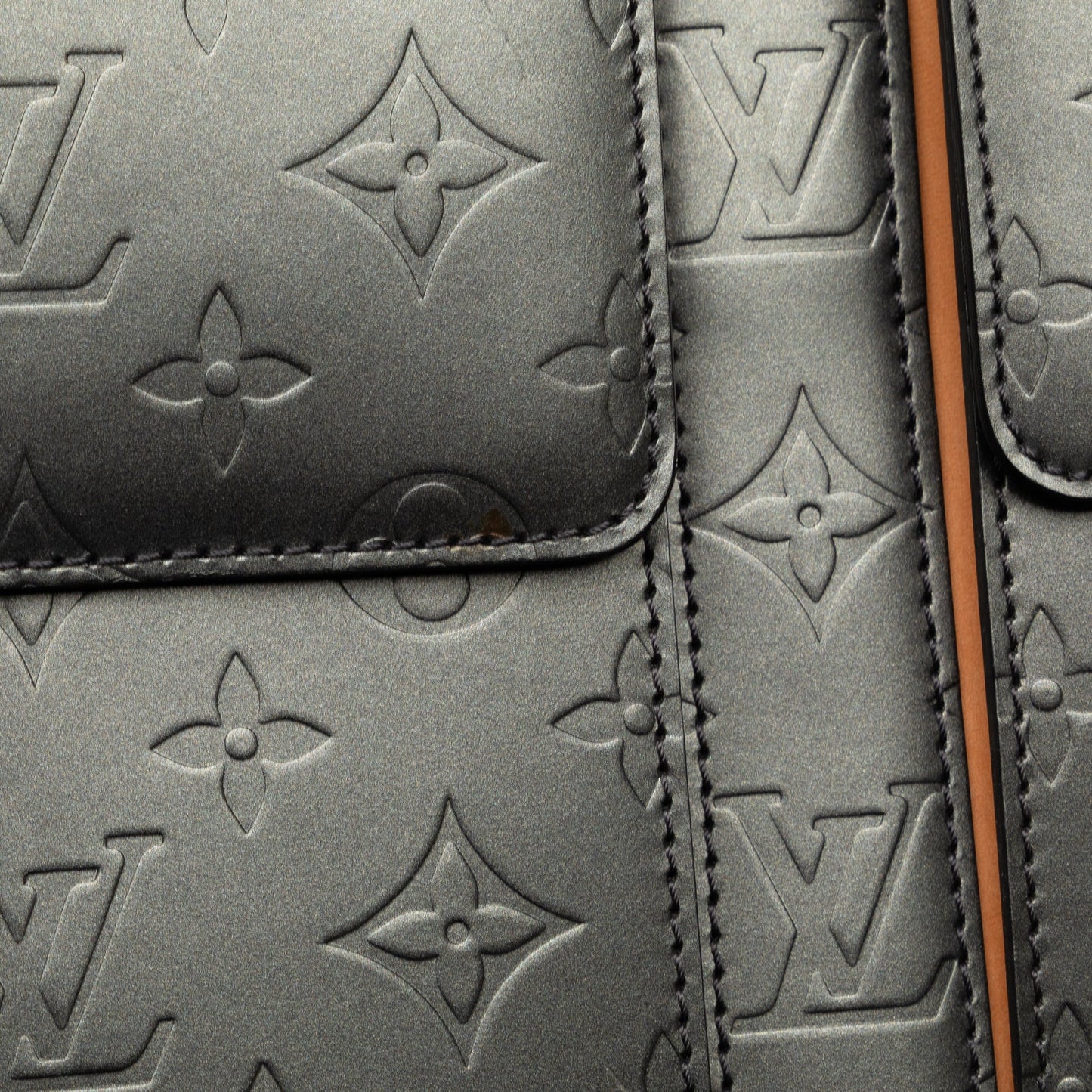 Gray Louis Vuitton Monogram Mat Wilwood Tote Bag