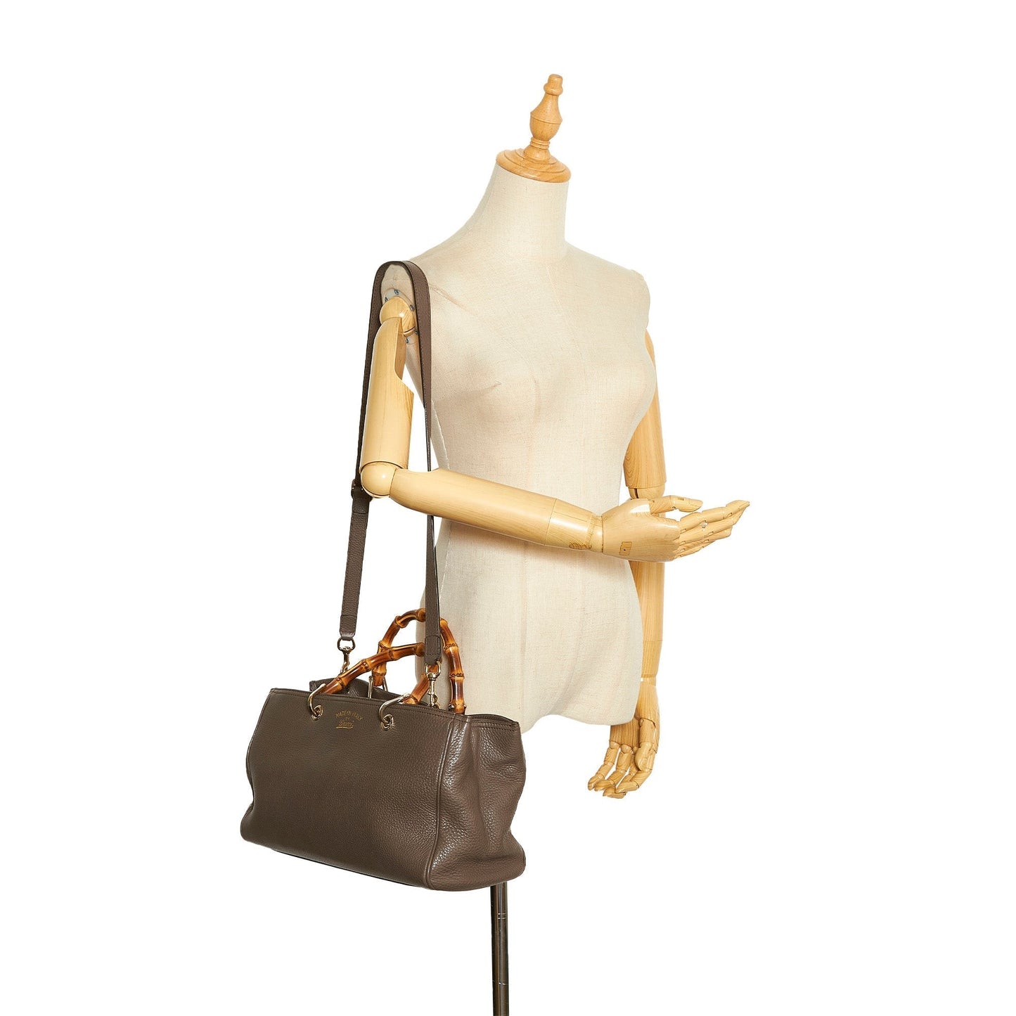 Gucci Bamboo Shopper Medium Brown