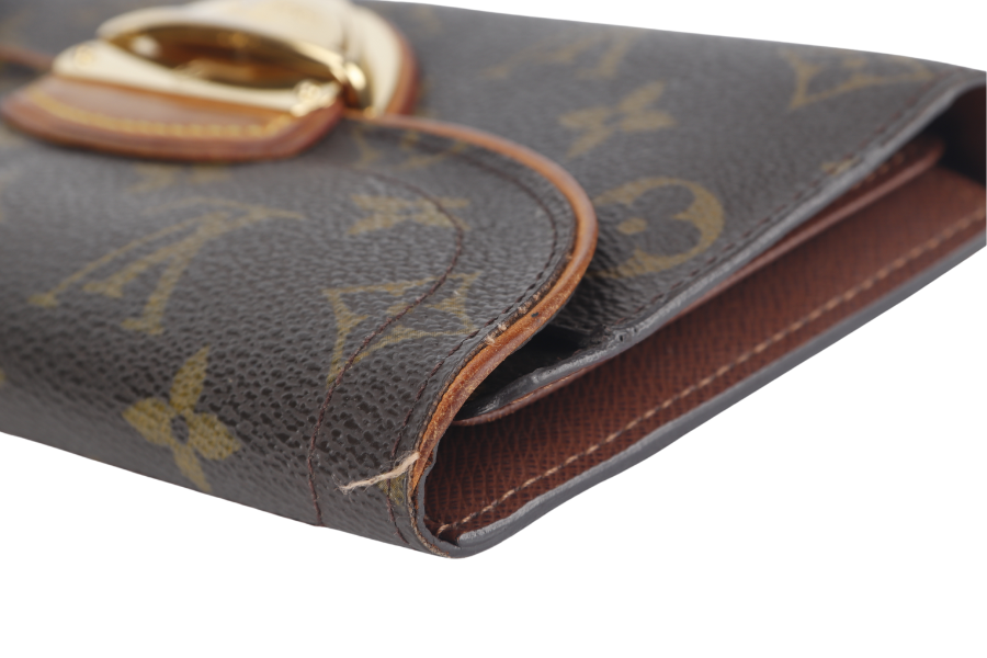 LOUIS VUITTON EUGENIE WALLET MONOGRAM WITH DUST COVER AND BOX
