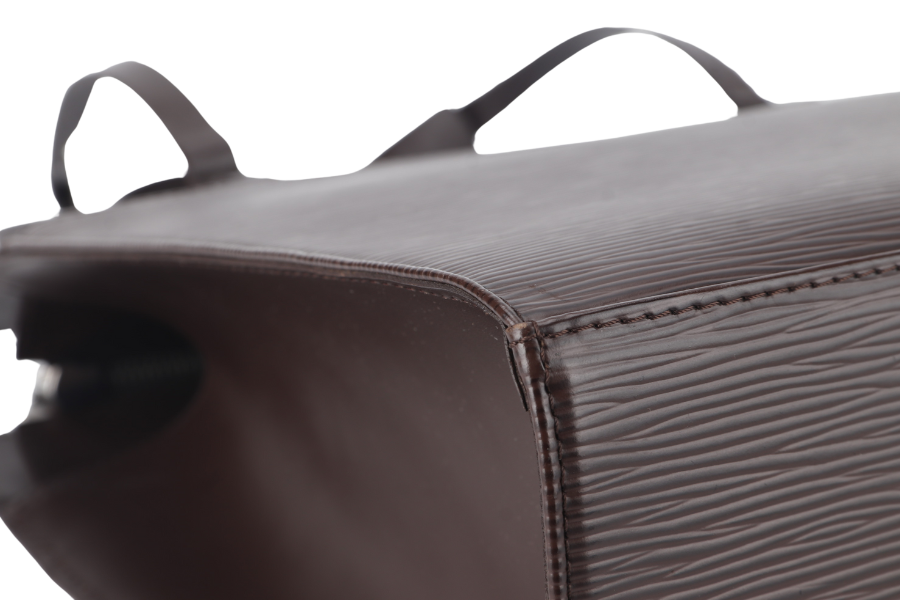 LOUIS VUITTON CROSISETTE PM (M5249B) BROWN EPI LEATHER SILVER HARDWARE WITH DUST COVER