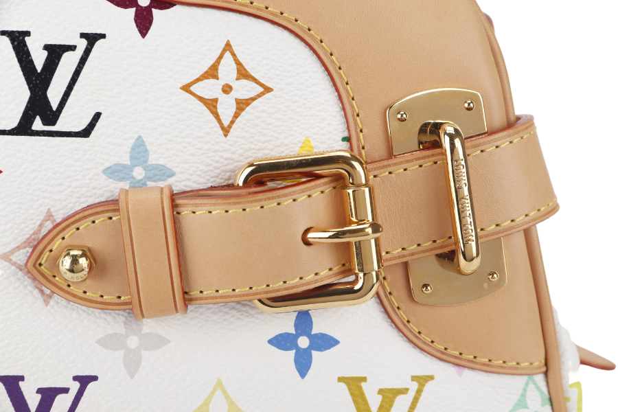 LOUIS VUITTON CLAUDIA (M40193) MULTICOLOR MONOGRAM CANVAS GOLD HARDWARE NO DUST COVER