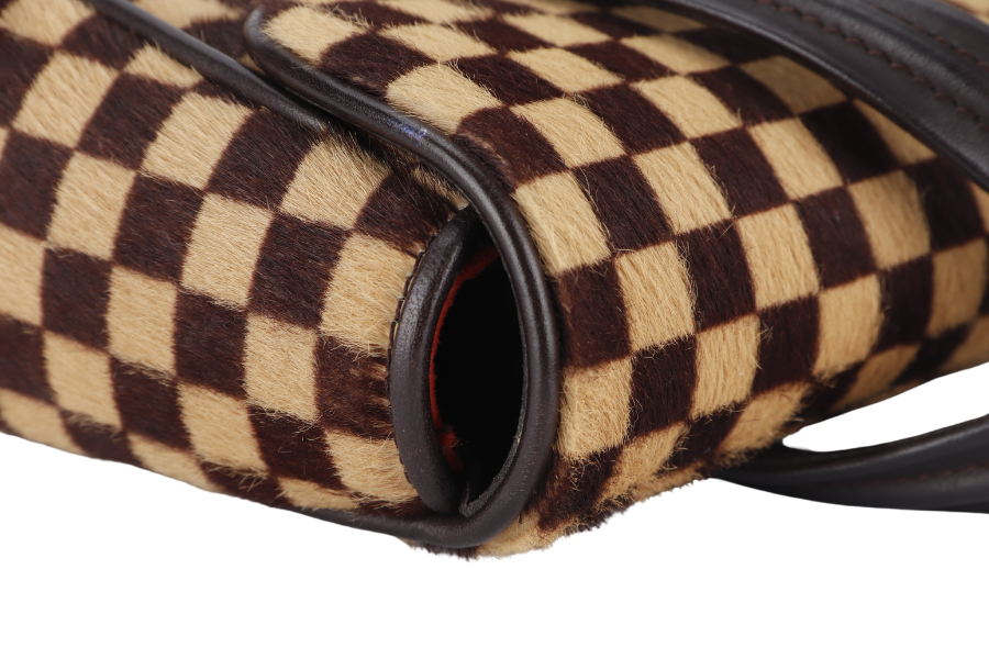LOUIS VUITTON DAMIER SAUVAGE LIONNE SATCHEL (M92131) NO DUST COVER