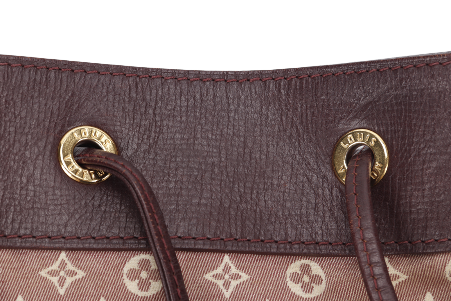 LOUIS VUITTON CHERRY MEDIUM MONOGRAM BUCKET BAG (M40672) NO DUST COVER