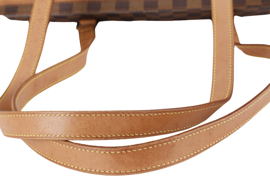LOUIS VUITTON CHELSEA CENTENAIRE TOTE DAMIER EBENE GOLD HARDWARE NO DUST COVER