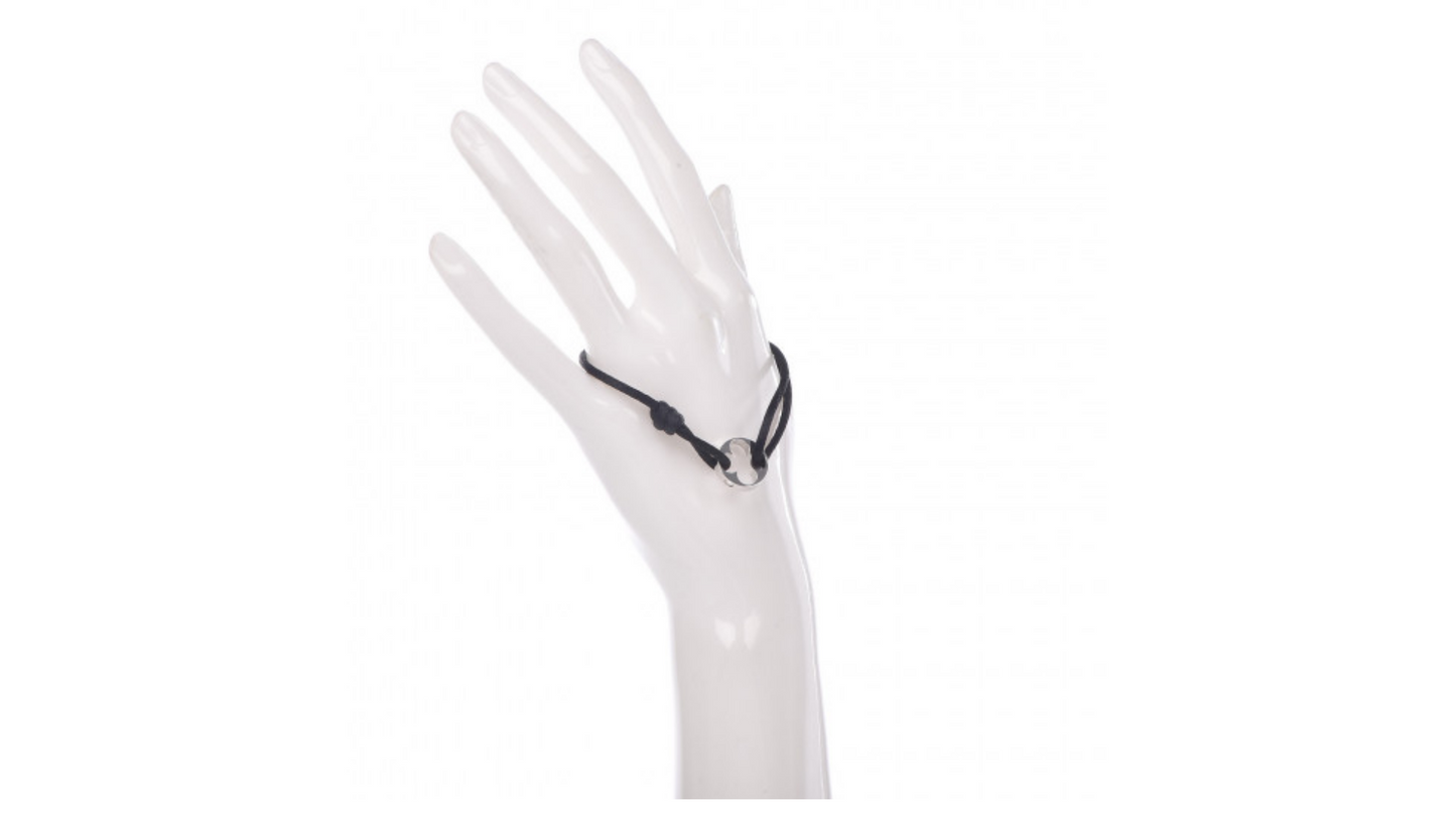 LOUIS VUITTON 18k Empreinte Lace Bracelet White Gold