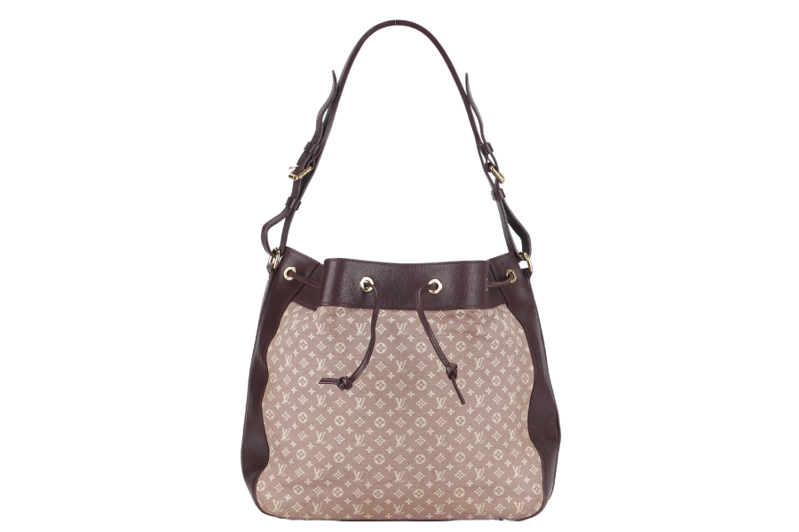 LOUIS VUITTON CHERRY MEDIUM MONOGRAM BUCKET BAG (M40672) NO DUST COVER