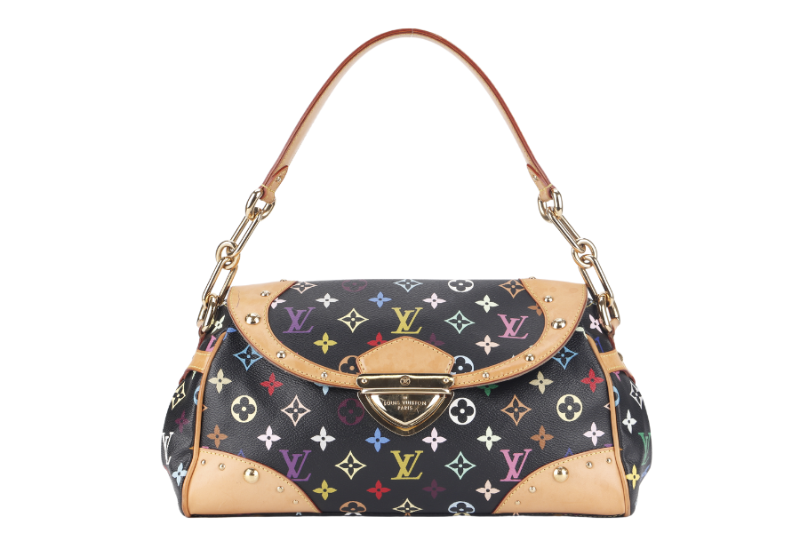 LOUIS VUITTON BEVERLY MM (M40204) MULTICOLOR MONOGRAM CANVAS NO DUST COVER