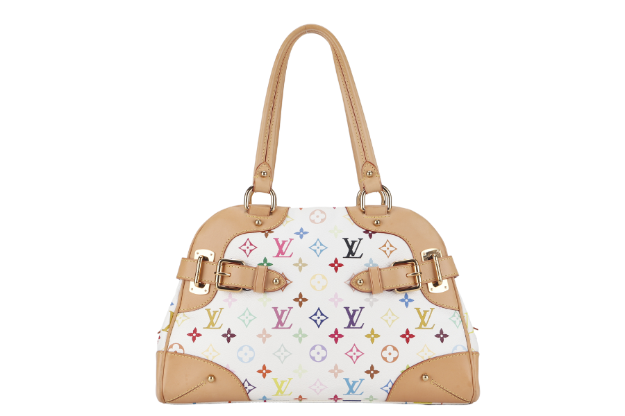 LOUIS VUITTON CLAUDIA (M40193) MULTICOLOR MONOGRAM CANVAS GOLD HARDWARE NO DUST COVER