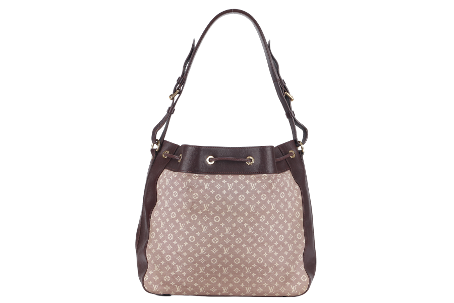 LOUIS VUITTON CHERRY MEDIUM MONOGRAM BUCKET BAG (M40672) NO DUST COVER