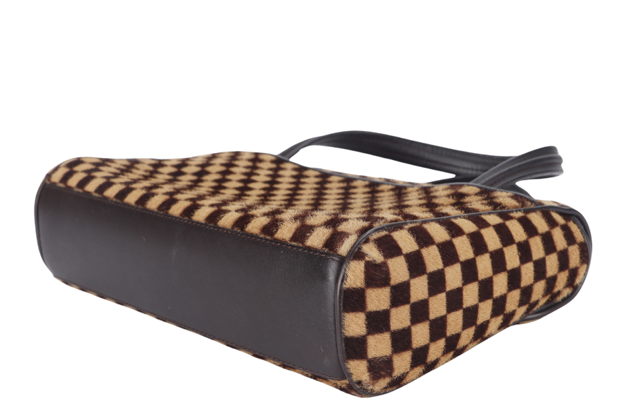 LOUIS VUITTON DAMIER SAUVAGE LIONNE SATCHEL (M92131) NO DUST COVER