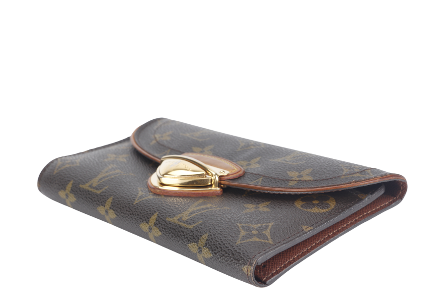 LOUIS VUITTON EUGENIE WALLET MONOGRAM WITH DUST COVER AND BOX