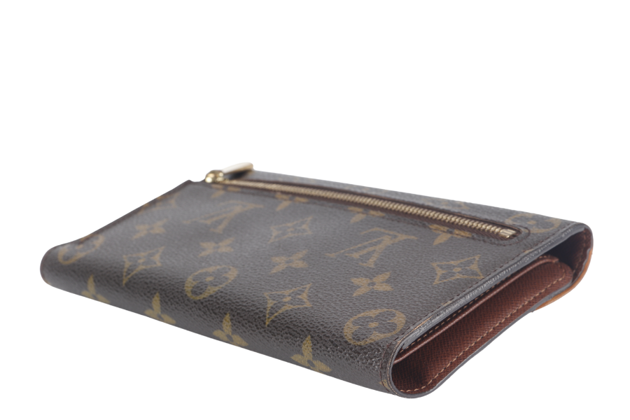 LOUIS VUITTON EUGENIE WALLET MONOGRAM WITH DUST COVER AND BOX