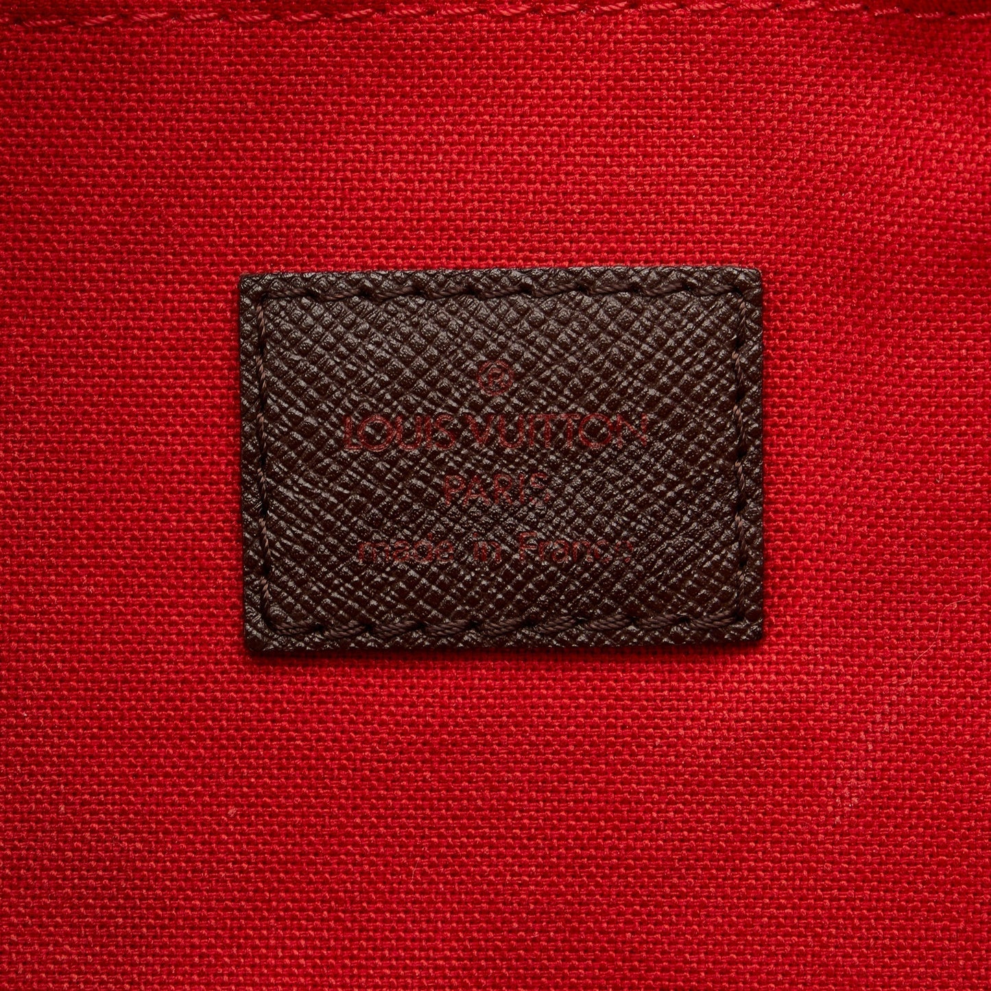 LOUIS VUITTON Damier Ebene Belem MM Shoulder Bag