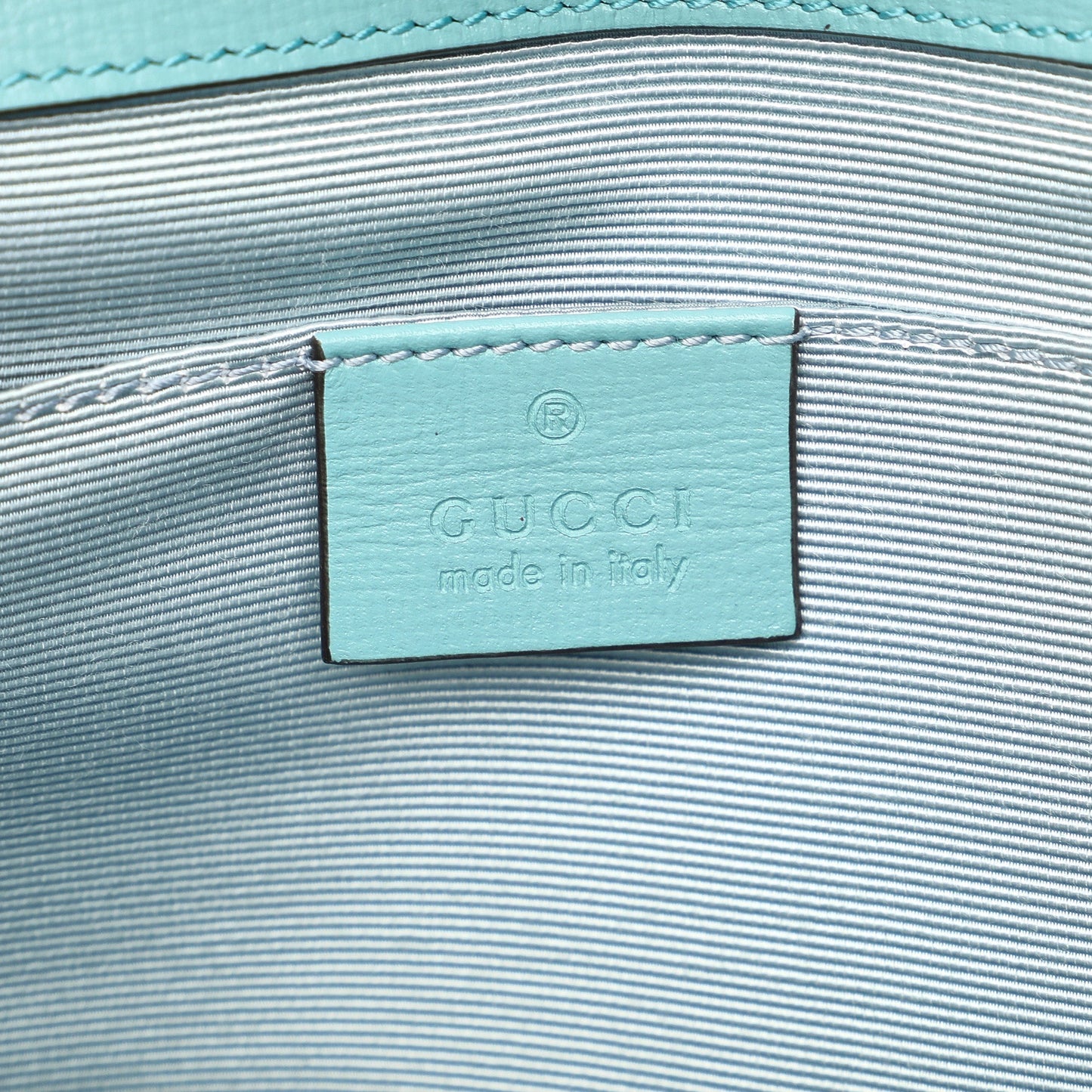 GUCCI Horsebit 1955 Raffia Chain Bag