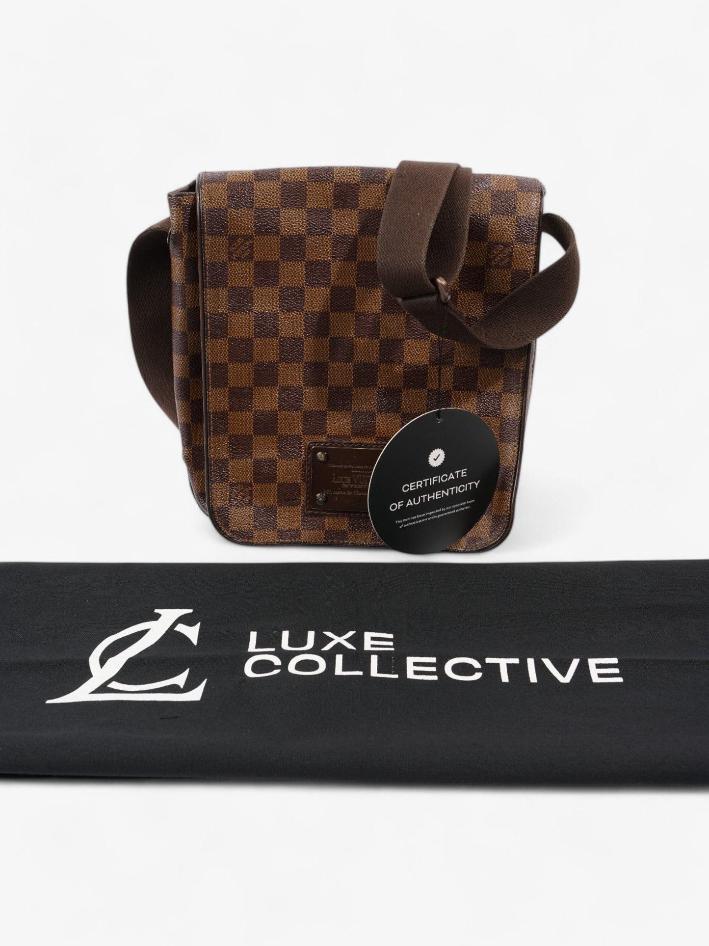 Louis Vuitton Brooklyn Damier Ebene Coated Canvas PM