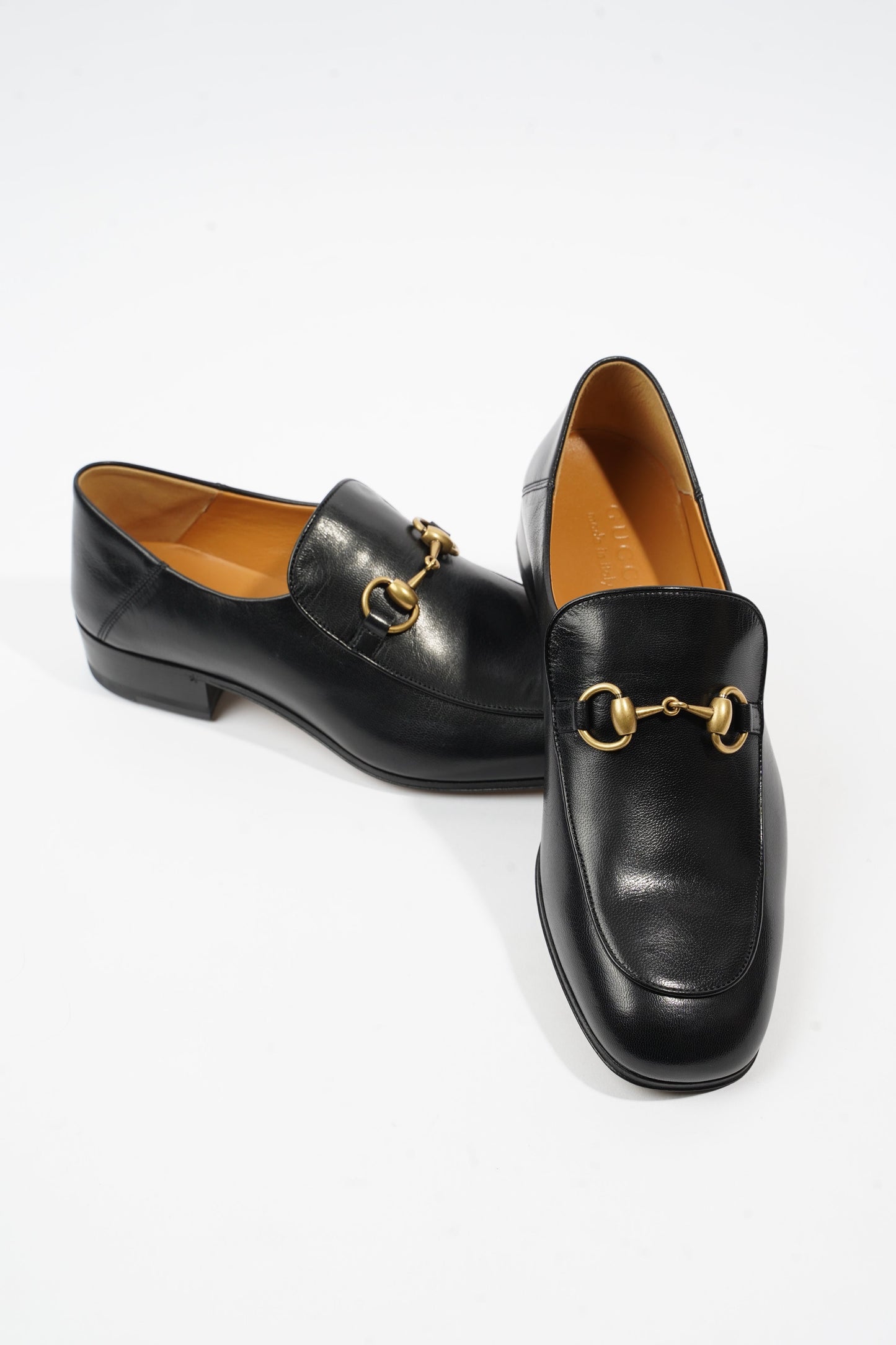 Gucci Jordan Loafer Black Leather EU 41 UK 7