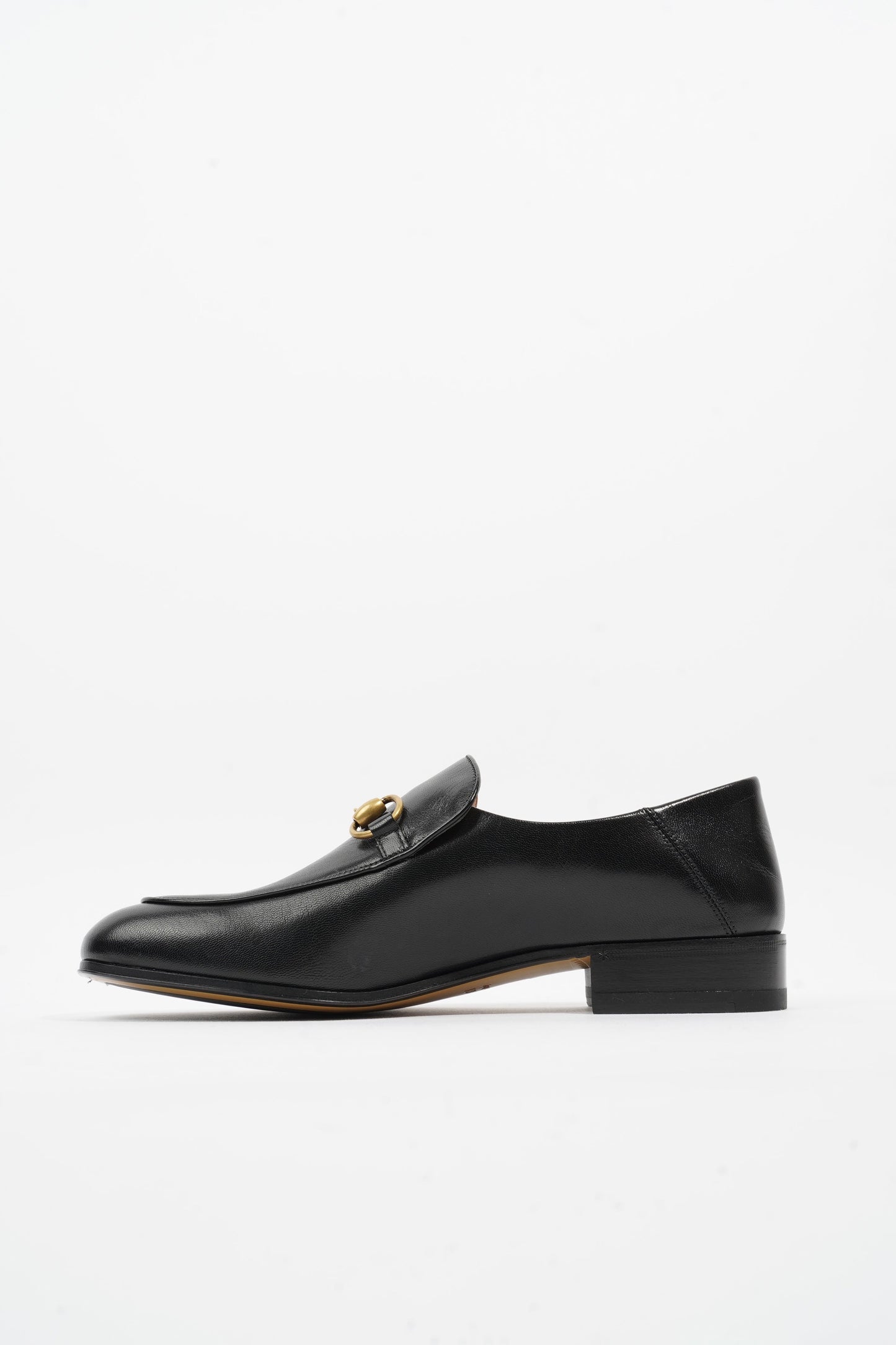 Gucci Jordan Loafer Black Leather EU 41 UK 7