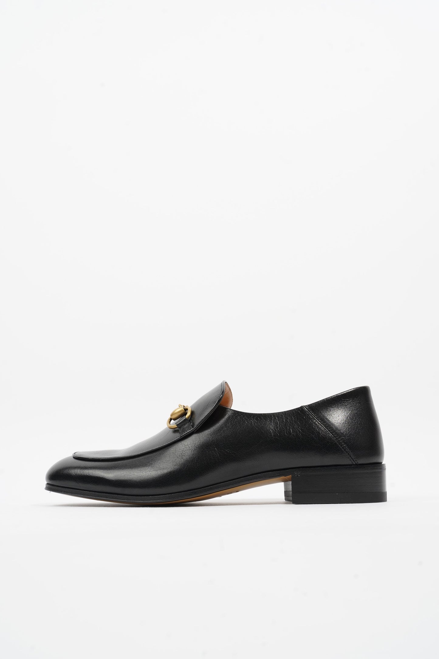 Gucci Jordan Loafer Black Leather EU 41 UK 7
