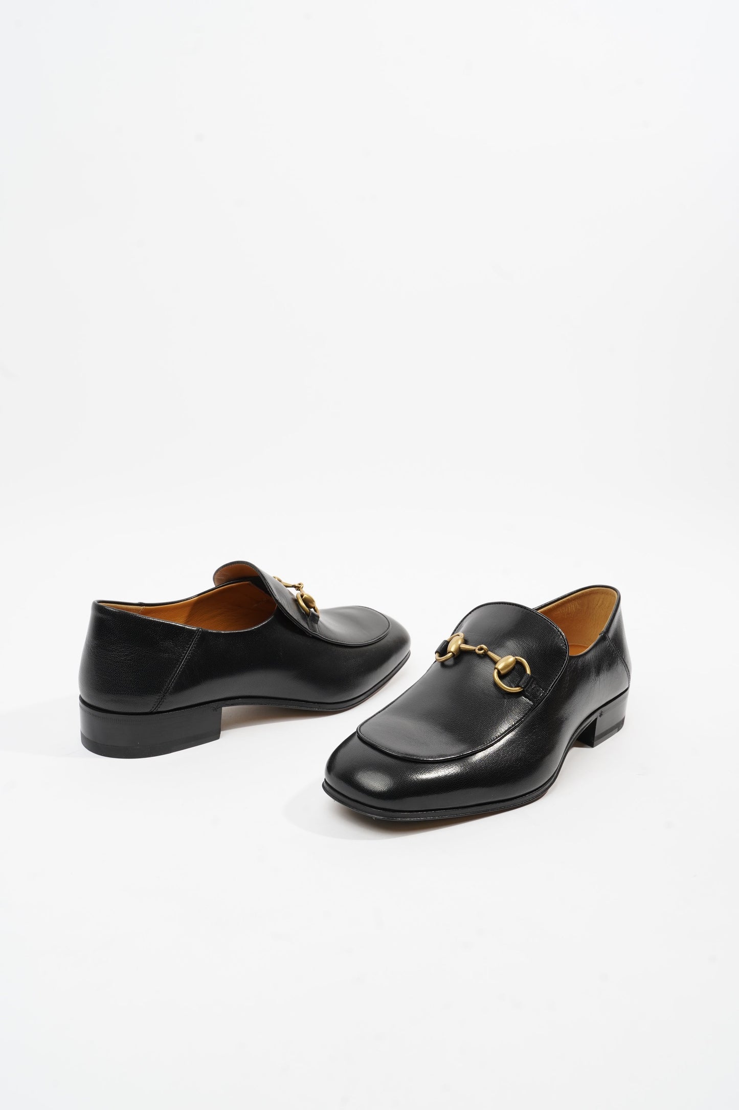 Gucci Jordan Loafer Black Leather EU 41 UK 7