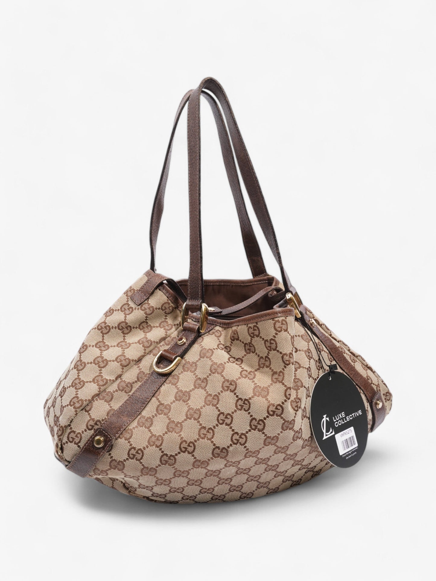 Gucci Abbey Tote GG Supreme / Brown Canvas