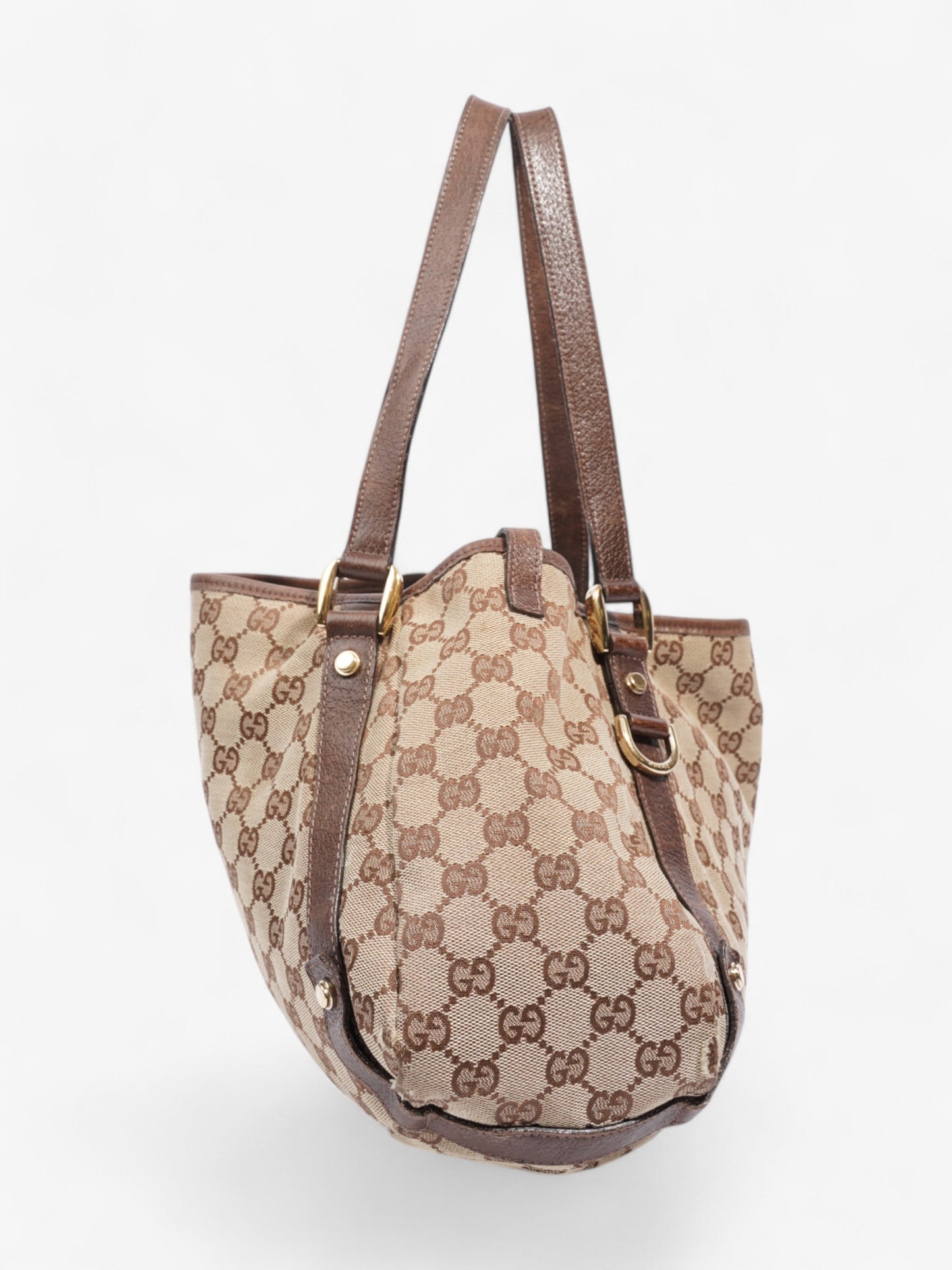 Gucci Abbey Tote GG Supreme / Brown Canvas