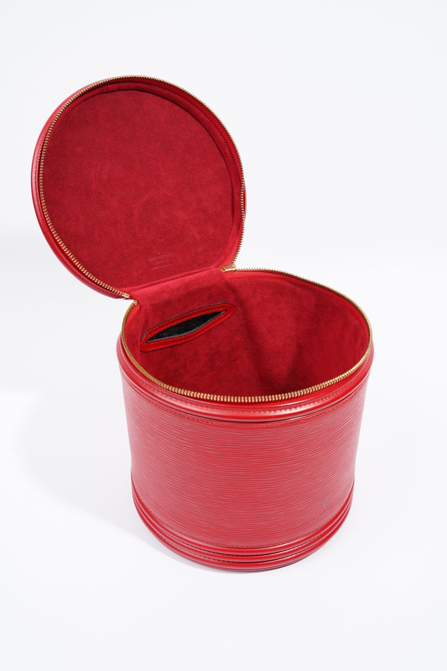 Louis Vuitton Cannes Vanity Red Epi Leather