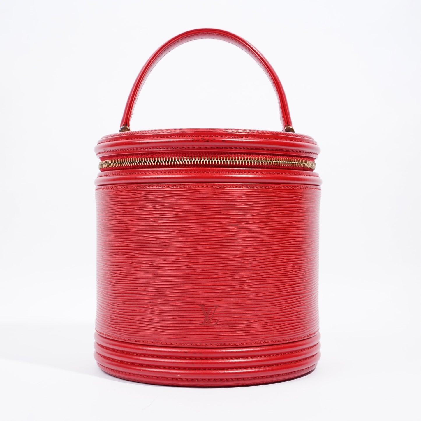 Louis Vuitton Cannes Vanity Red Epi Leather