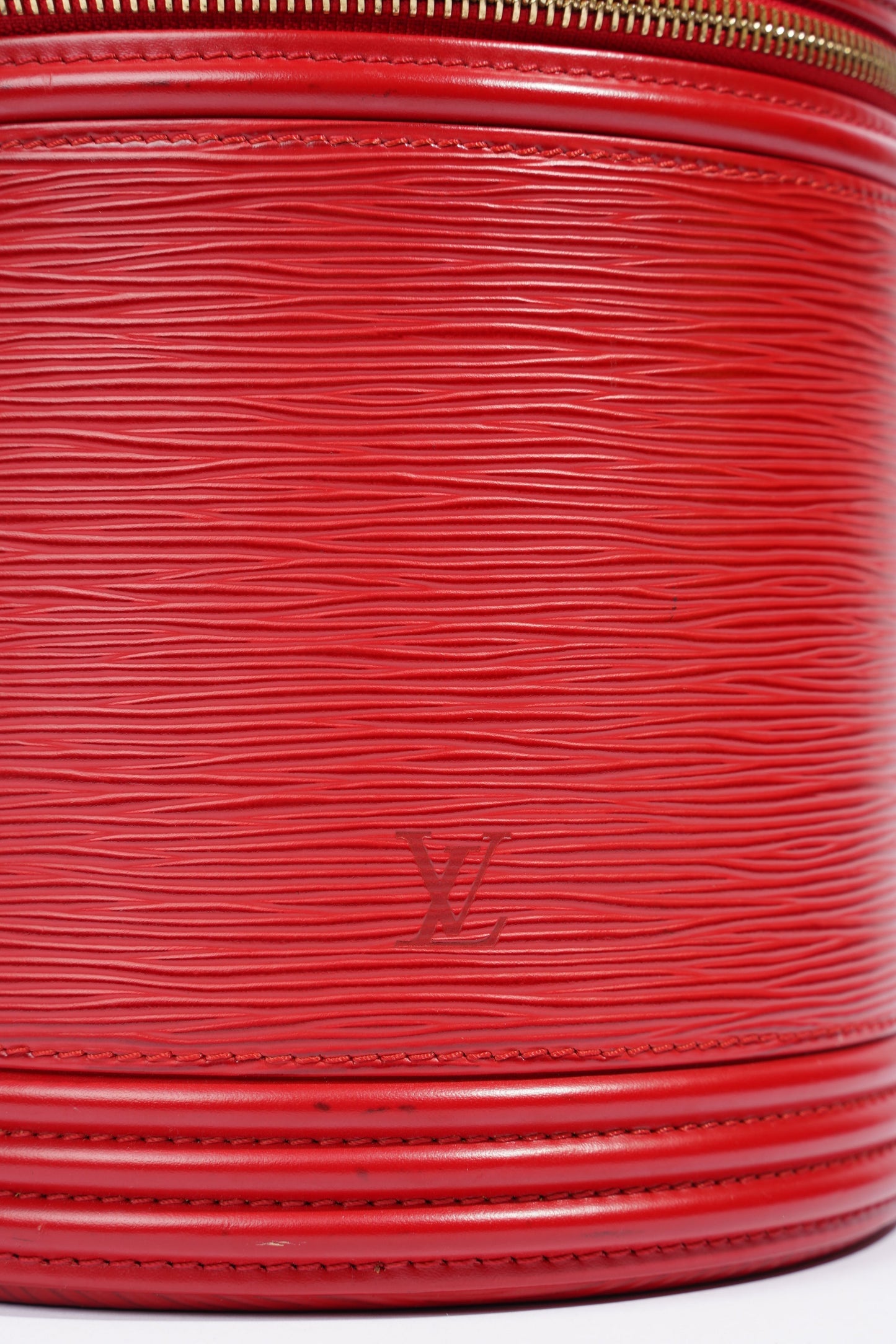 Louis Vuitton Cannes Vanity Red Epi Leather