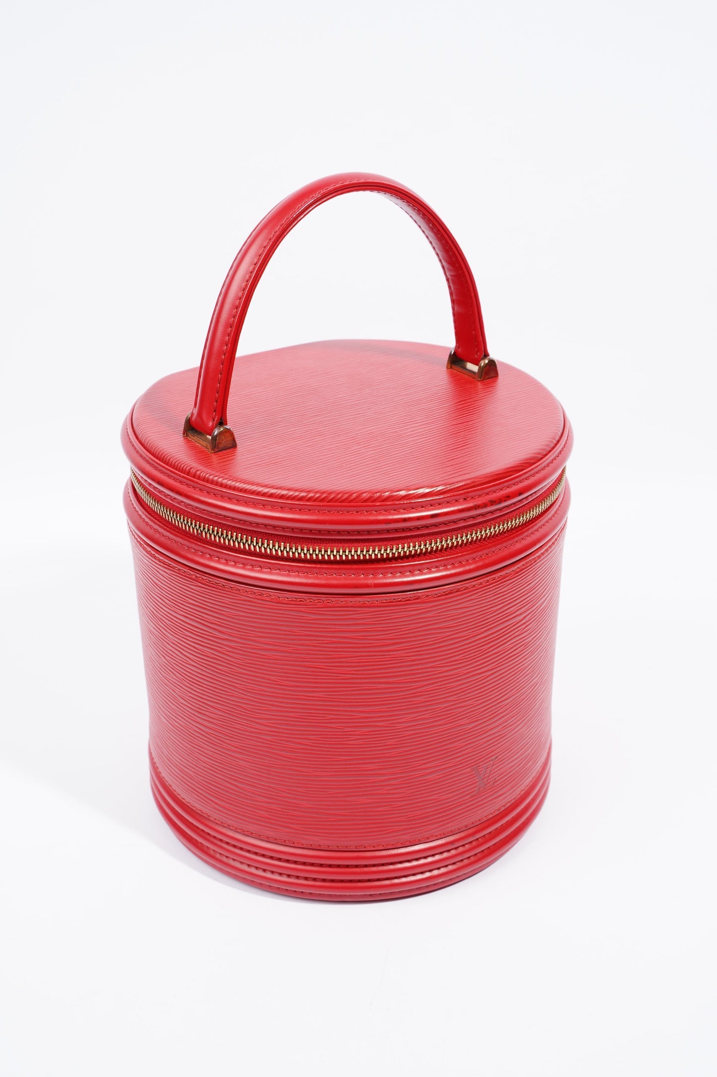 Louis Vuitton Cannes Vanity Red Epi Leather