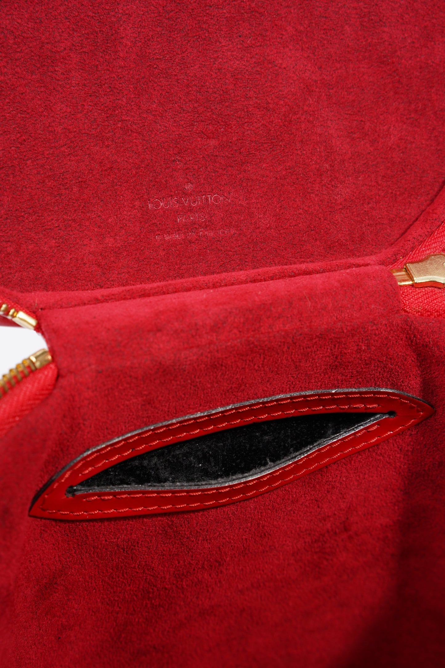 Louis Vuitton Cannes Vanity Red Epi Leather