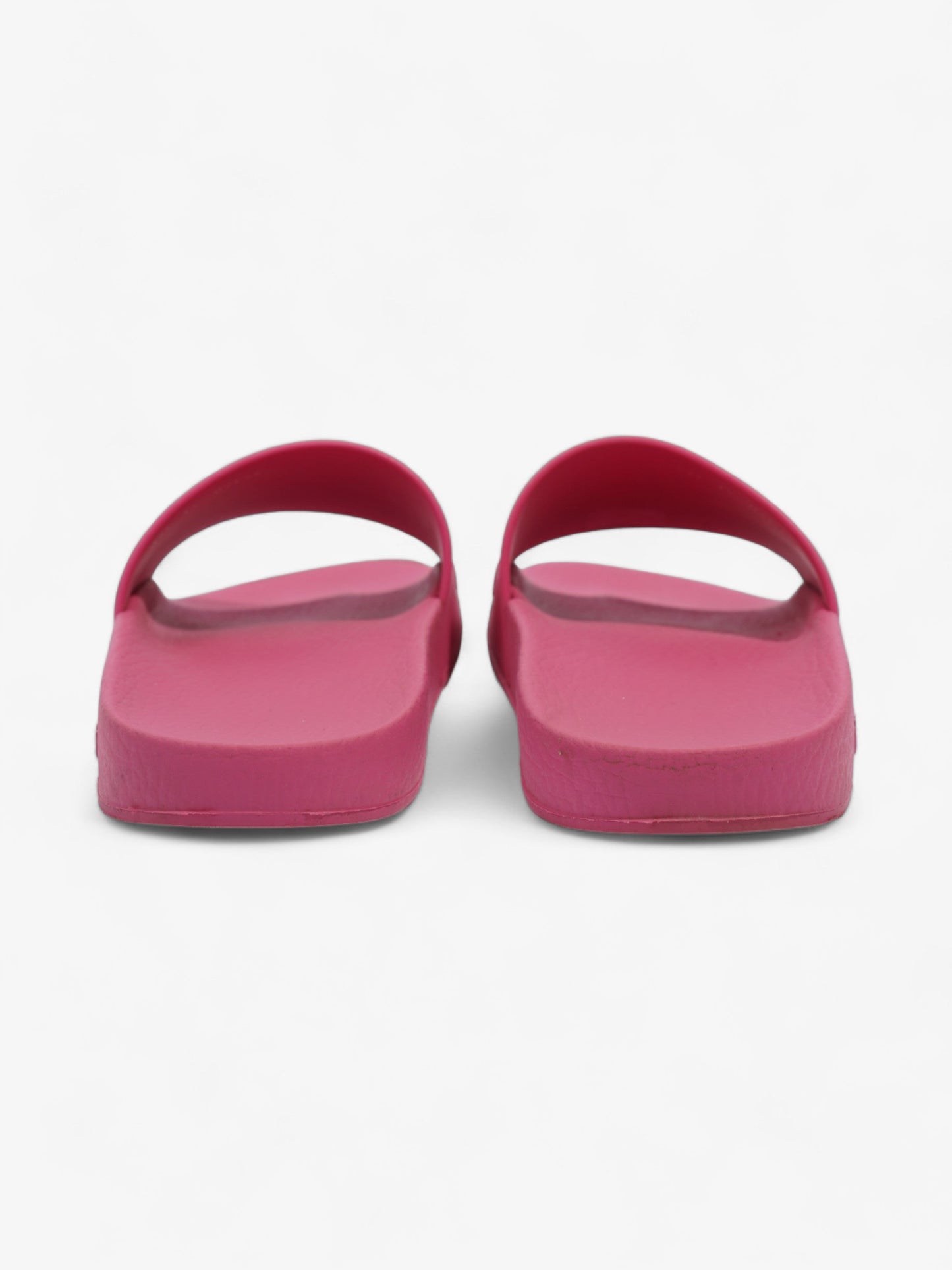 Gucci Logo Slider Fuschia Rubber EU 41 UK 8