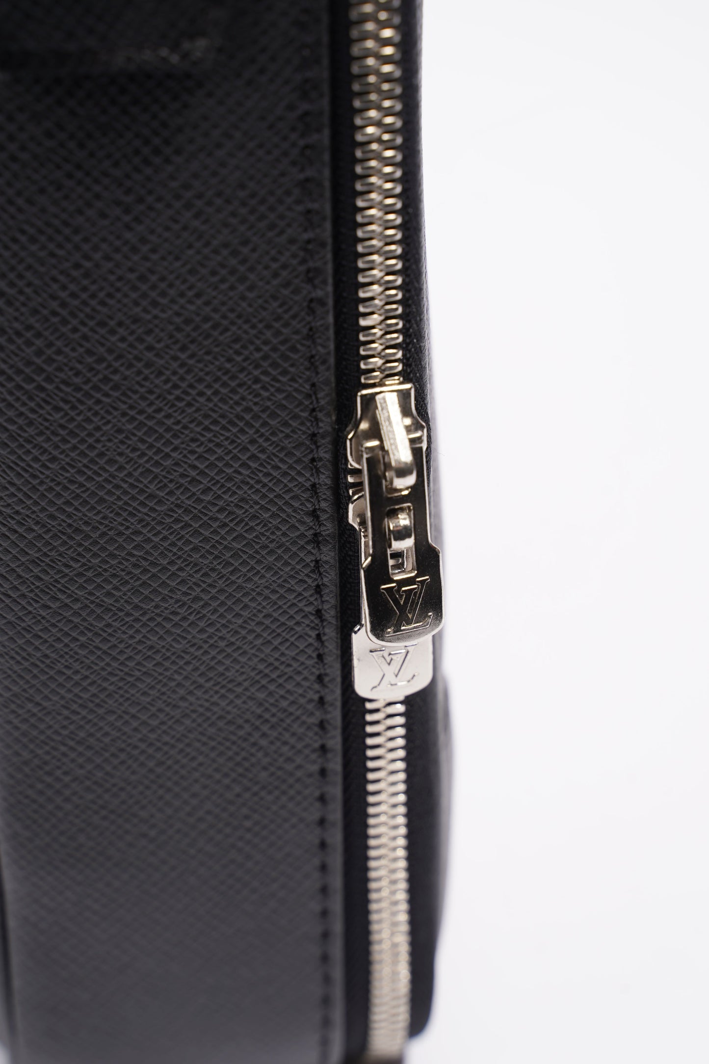 Louis Vuitton Computer And Document Briefcase Black Leather
