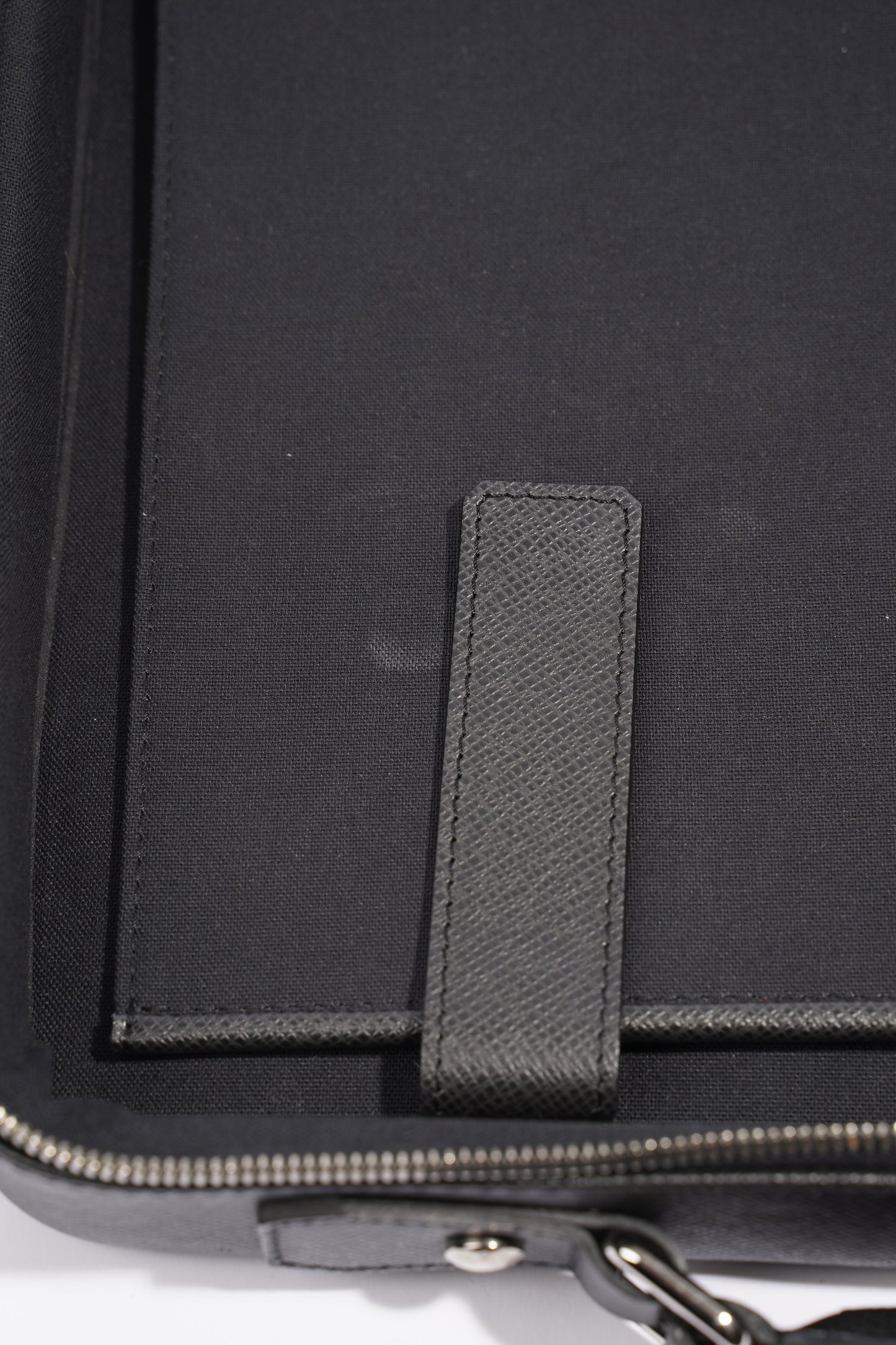 Louis Vuitton Computer And Document Briefcase Black Leather