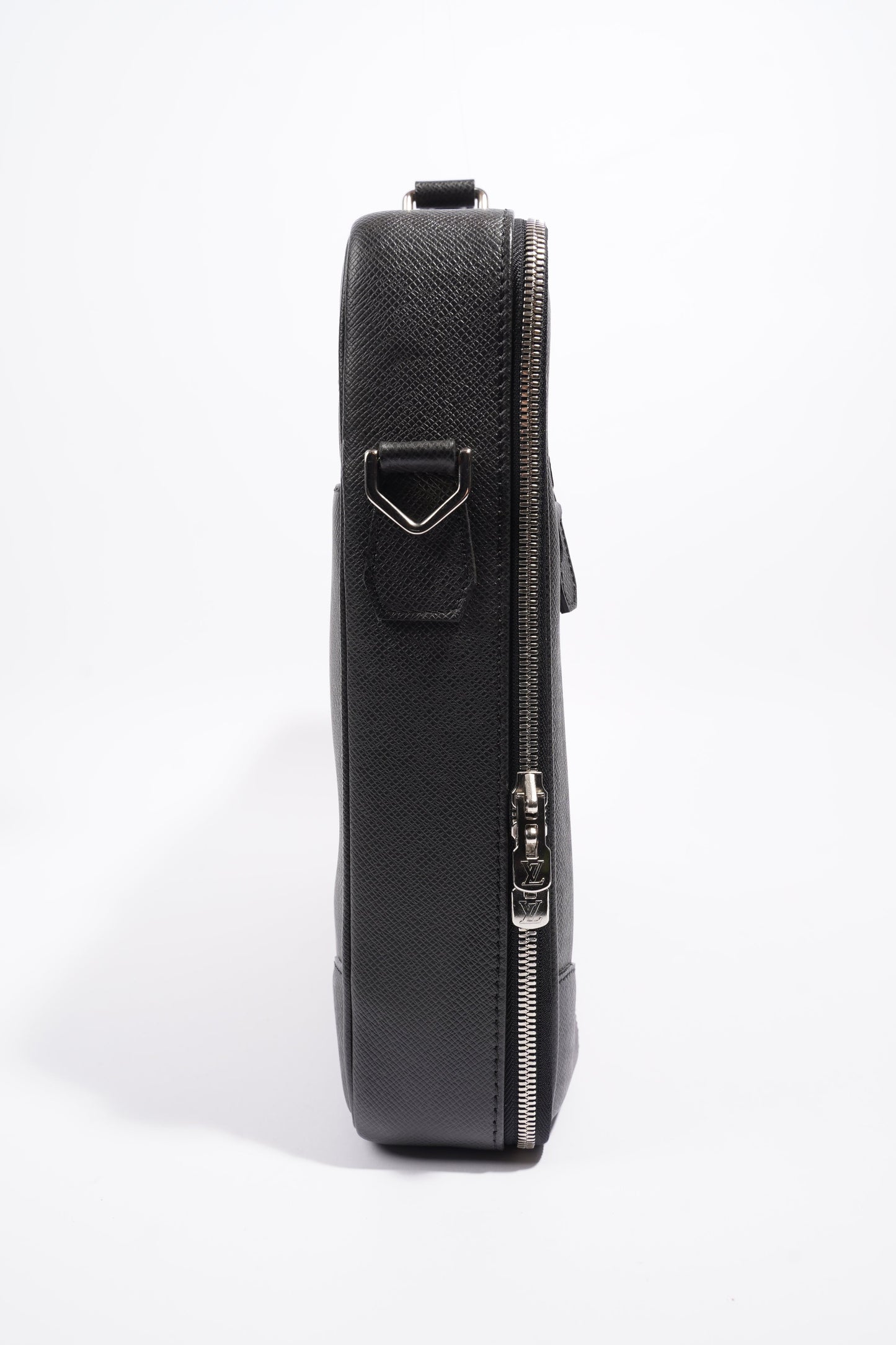Louis Vuitton Computer And Document Briefcase Black Leather