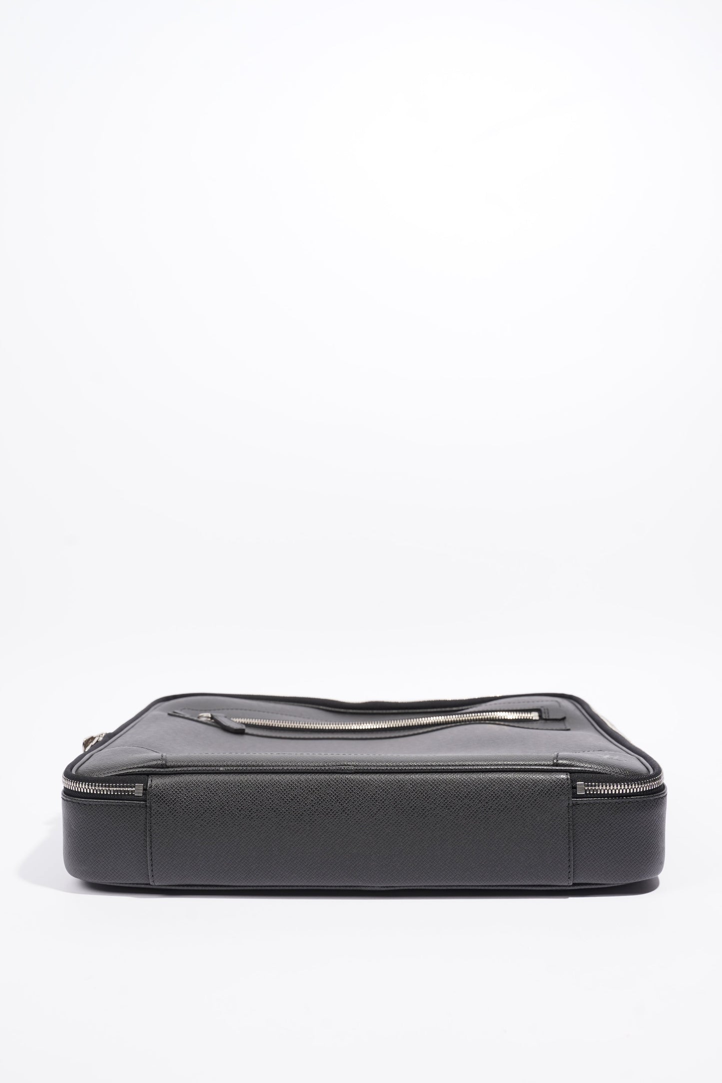 Louis Vuitton Computer And Document Briefcase Black Leather