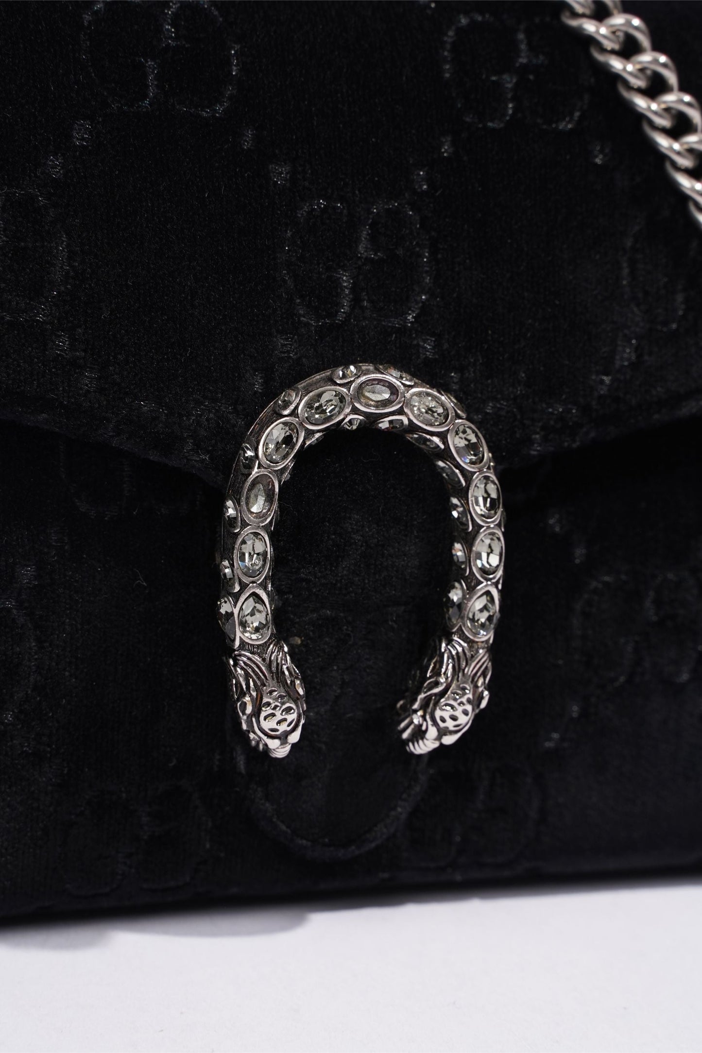 Gucci Dionysus GG Mini Black Velvet