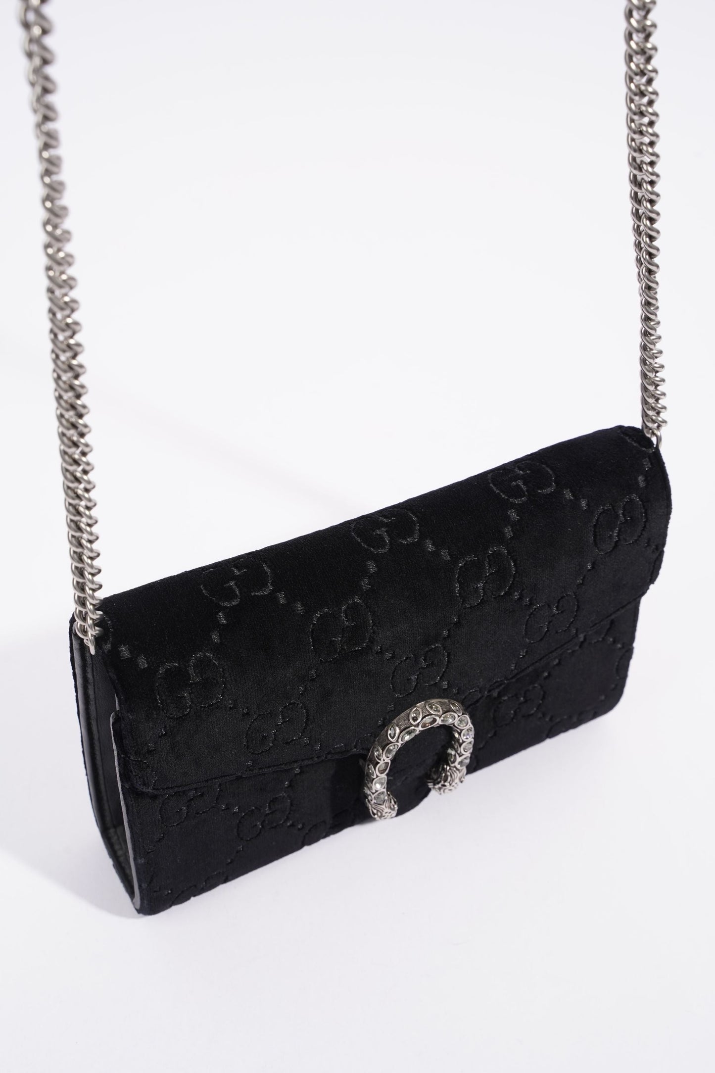 Gucci Dionysus GG Mini Black Velvet