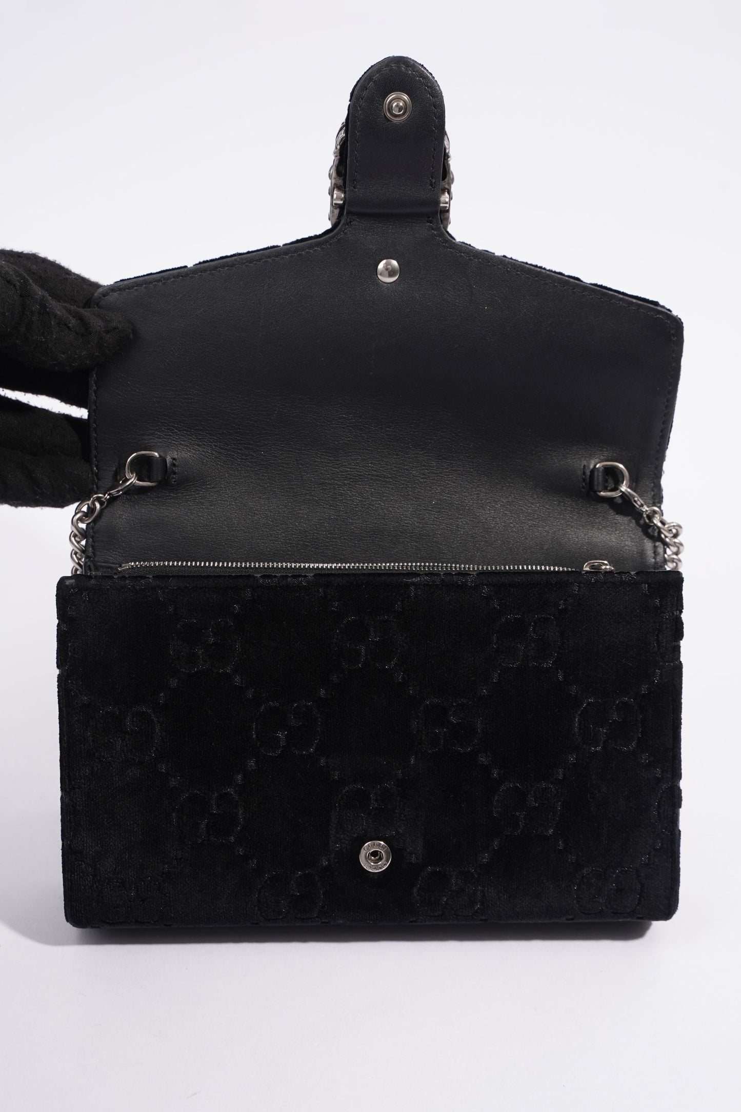 Gucci Dionysus GG Mini Black Velvet