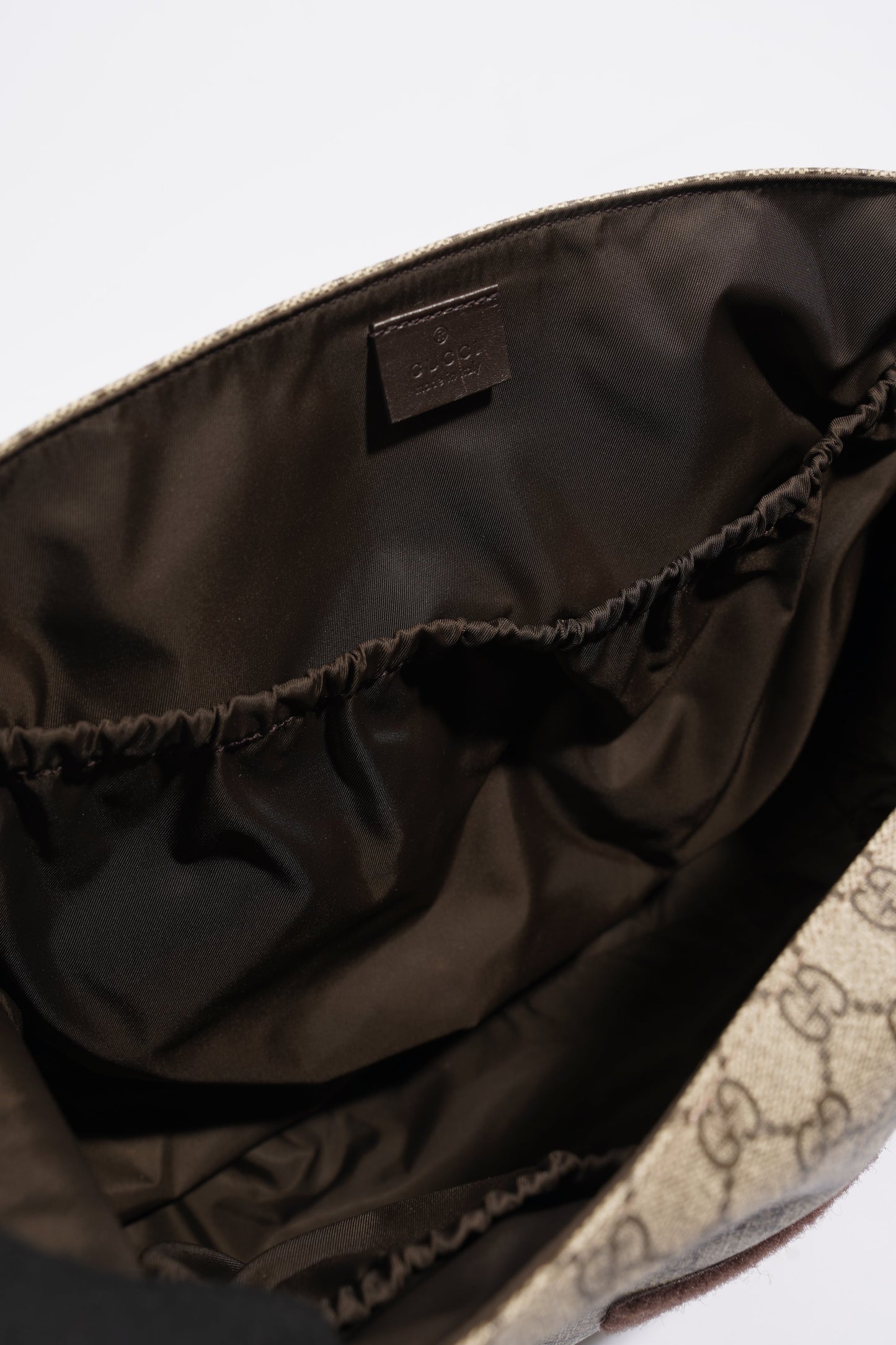 Gucci Baby Changing Bag GG Supreme Coated Canvas