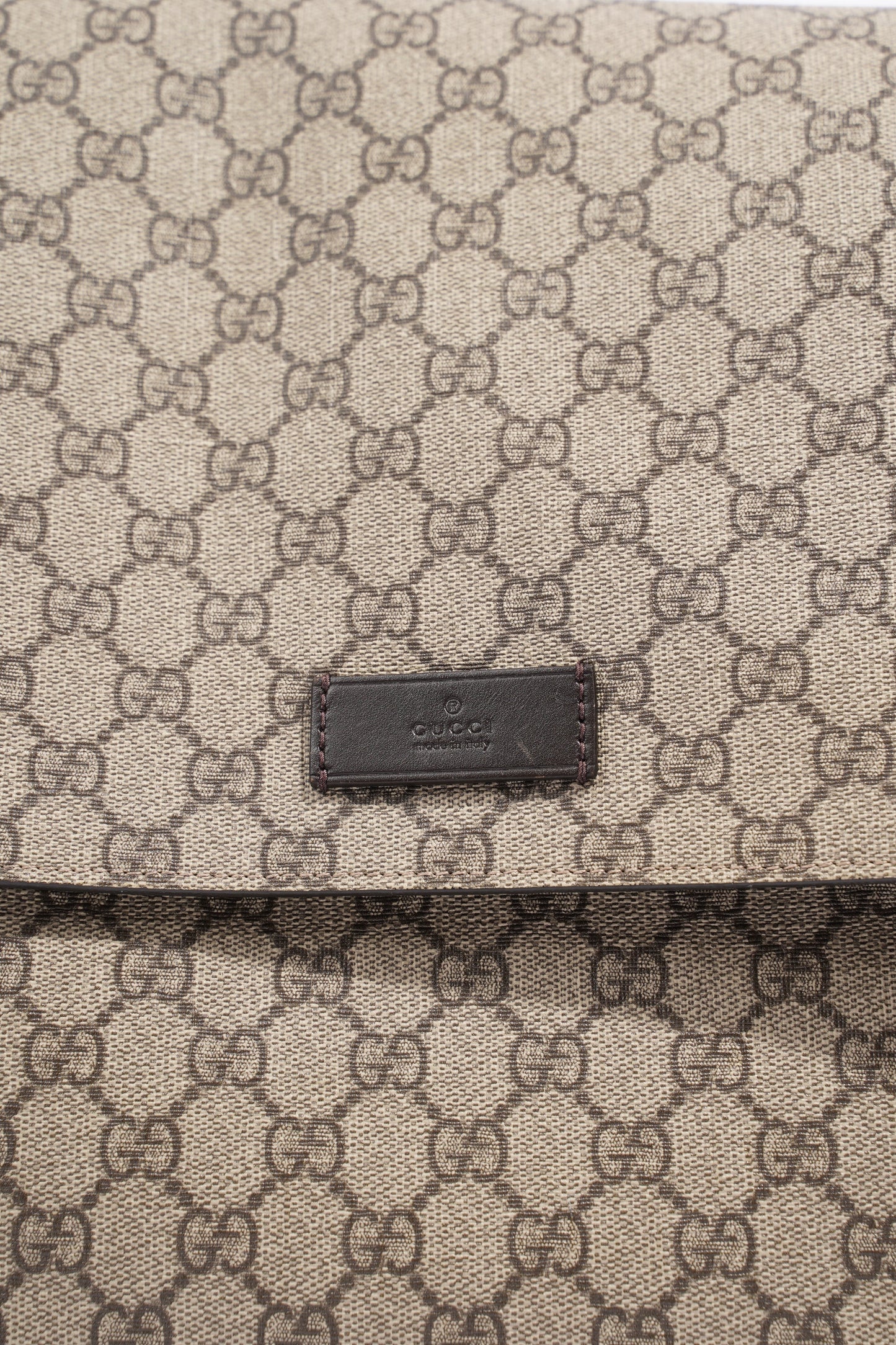 Gucci Baby Changing Bag GG Supreme Coated Canvas