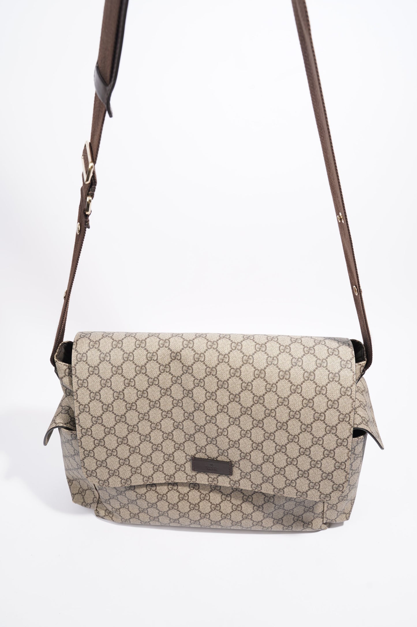Gucci Baby Changing Bag GG Supreme Coated Canvas