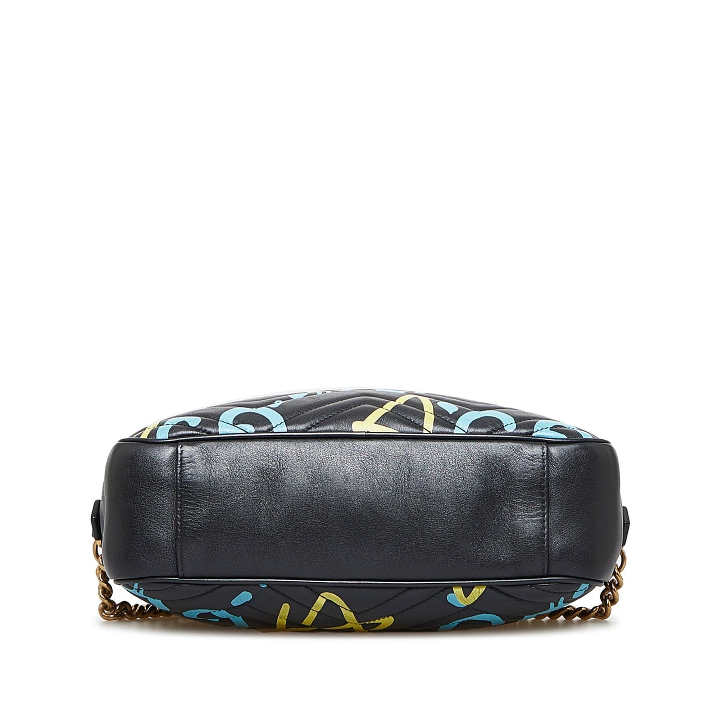Gucci GG Marmont Ghost Black Printed Leather