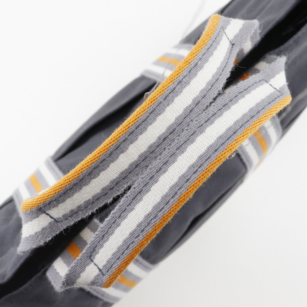 HERMES Tote Bag Cotton canvas gray 2001 Ginza Limited SackFool ToeMM unisex(Unisex) Used