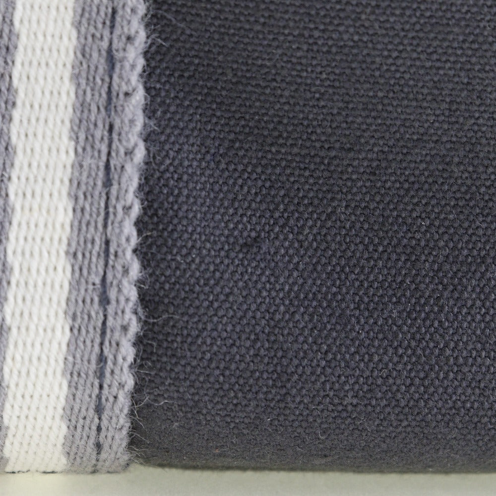 HERMES Tote Bag Cotton canvas gray 2001 Ginza Limited SackFool ToeMM unisex(Unisex) Used