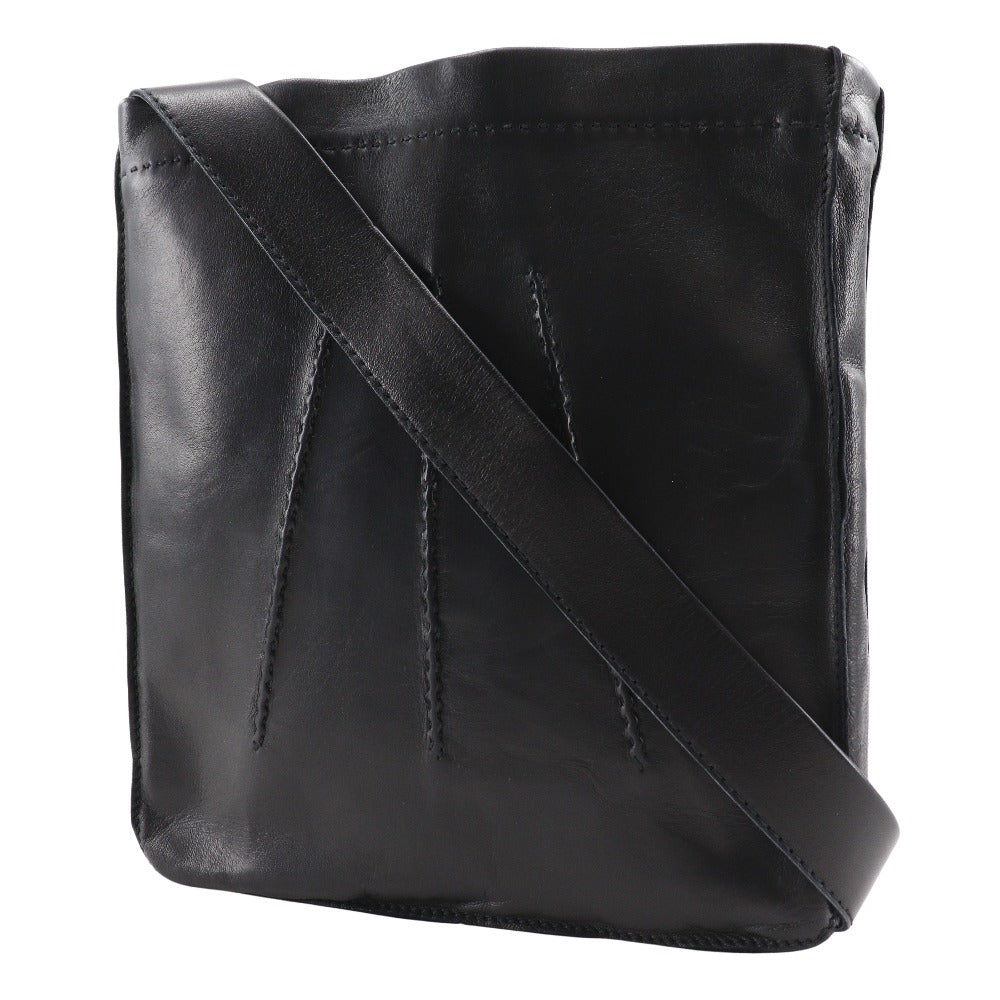 HERMES Shoulder Bag Calfskin black Toudu unisex(Unisex) Used
