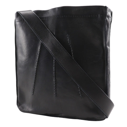 HERMES Shoulder Bag Calfskin black Toudu unisex(Unisex) Used
