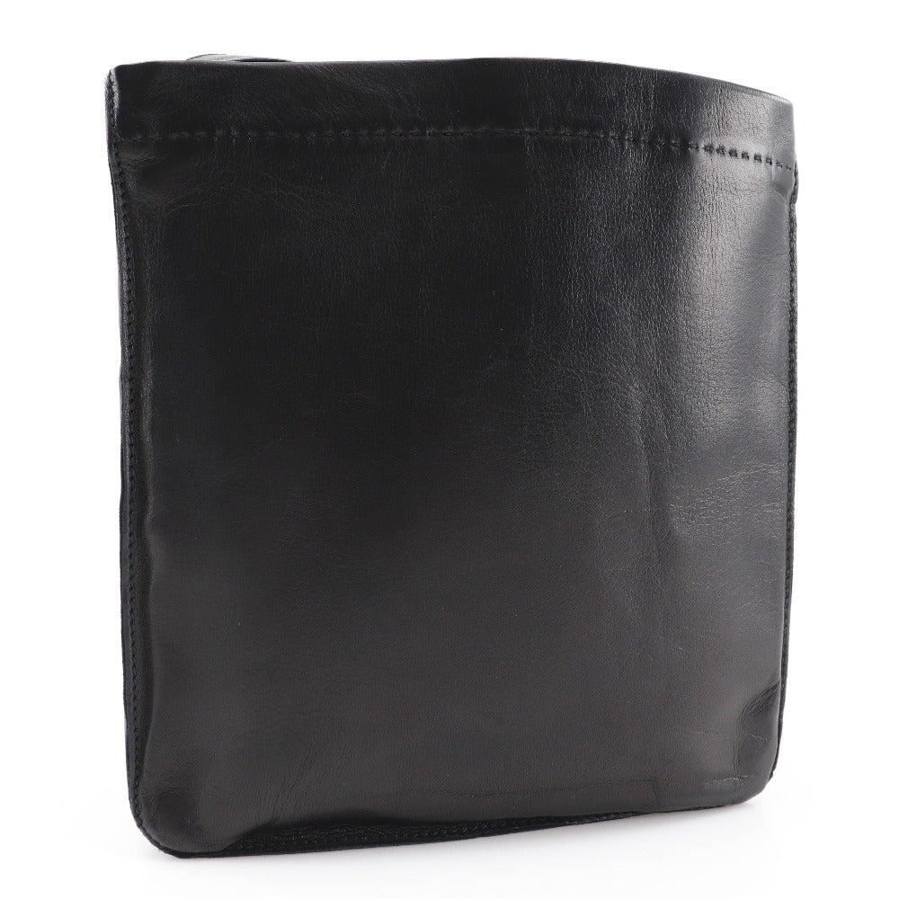 HERMES Shoulder Bag Calfskin black Toudu unisex(Unisex) Used