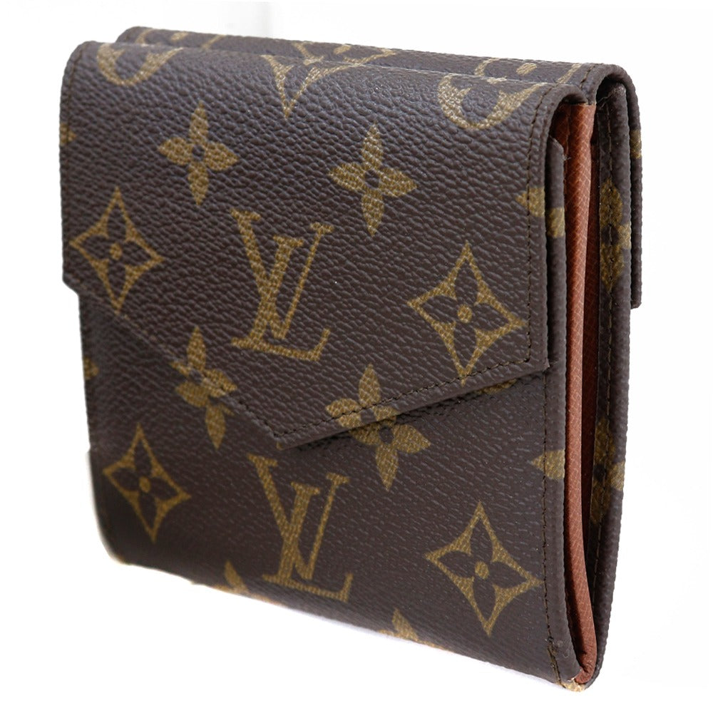 LOUIS VUITTON Bifold Wallet M61660 Monogram canvas Brown Portonebier