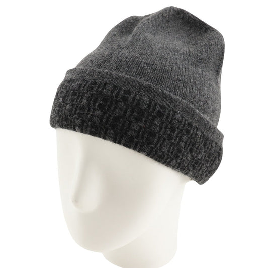 HERMES Other hats cashmere gray Knit hat Women(Unisex) LA Used