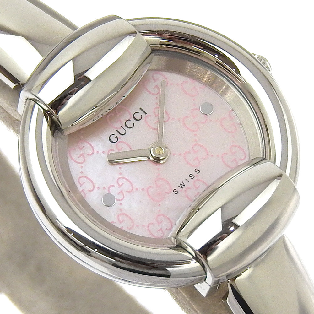 GUCCI Watches Quartz 1400L Stainless Steel pink Pink shell dial